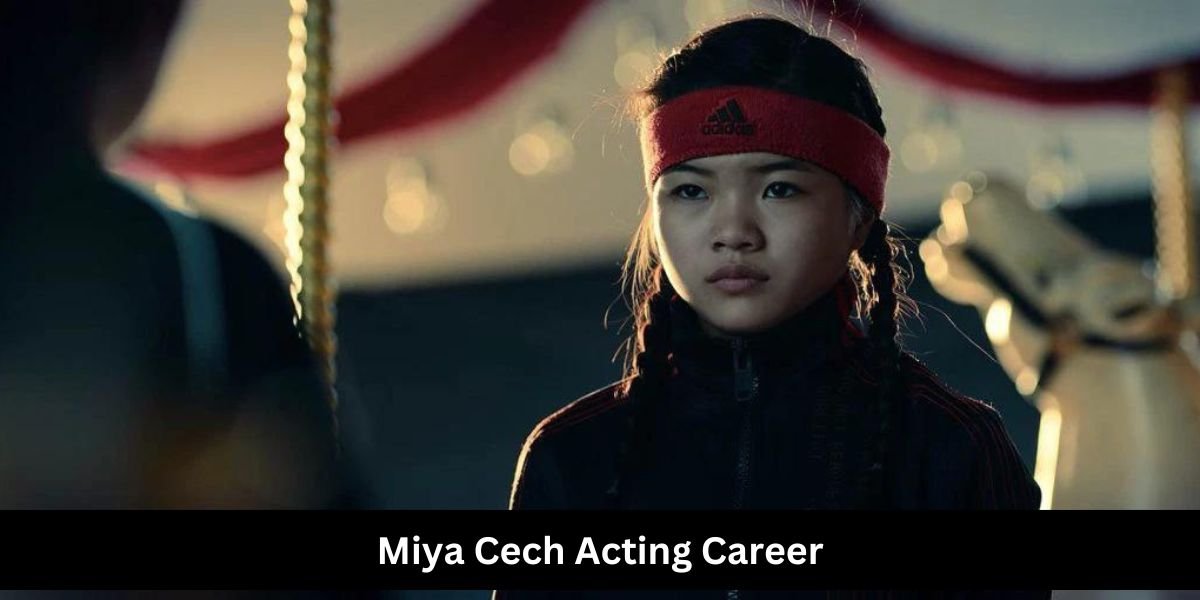 Miya Cech in a movie scene